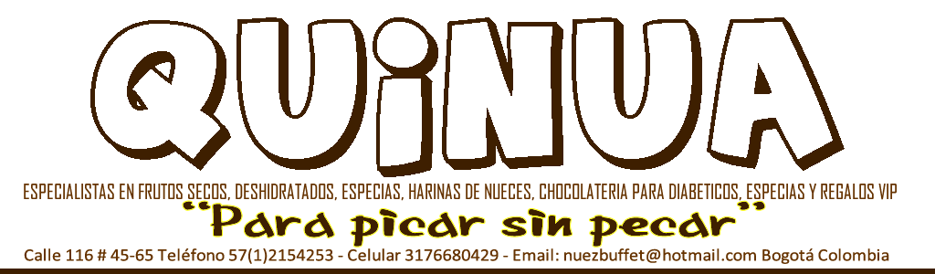 QUINUA O QUINOA NUEZ BUFFET BOGOTA